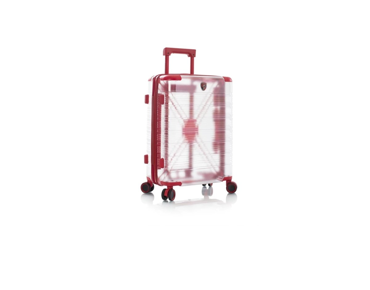 10143-0003-21 21 In. X-ray Suitcase, Red