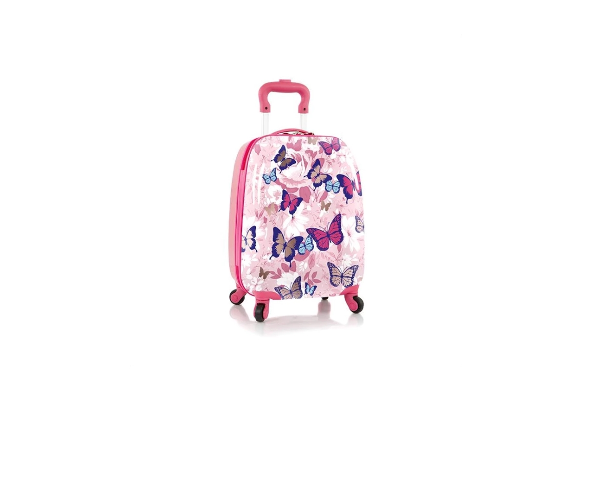 13125-3002-00 Fashion Spinner Luggage Trolley - Butterfly