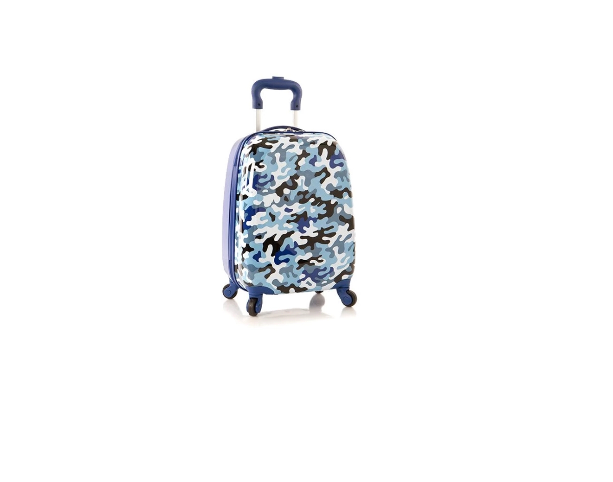 13123-3180-00 Fashion Spinner Luggage Trolley - Blue Camo