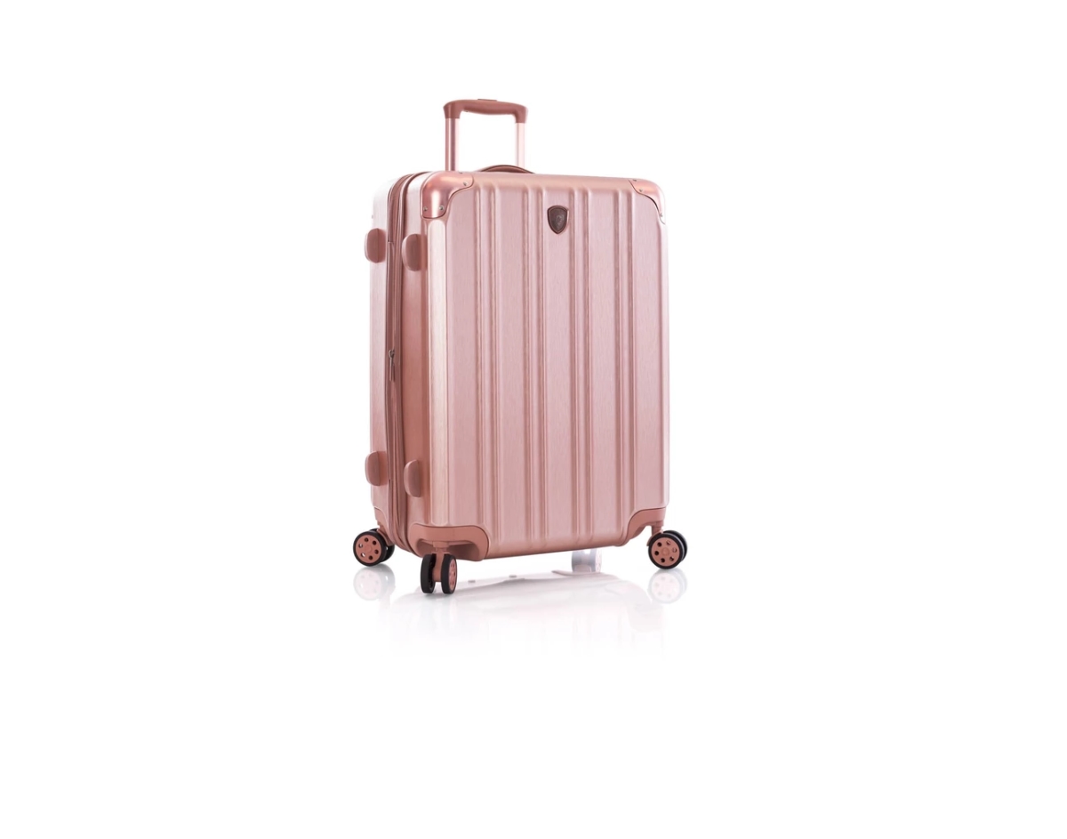 10145-0131-26 26 In. Duotrak Suitcase, Rose Gold