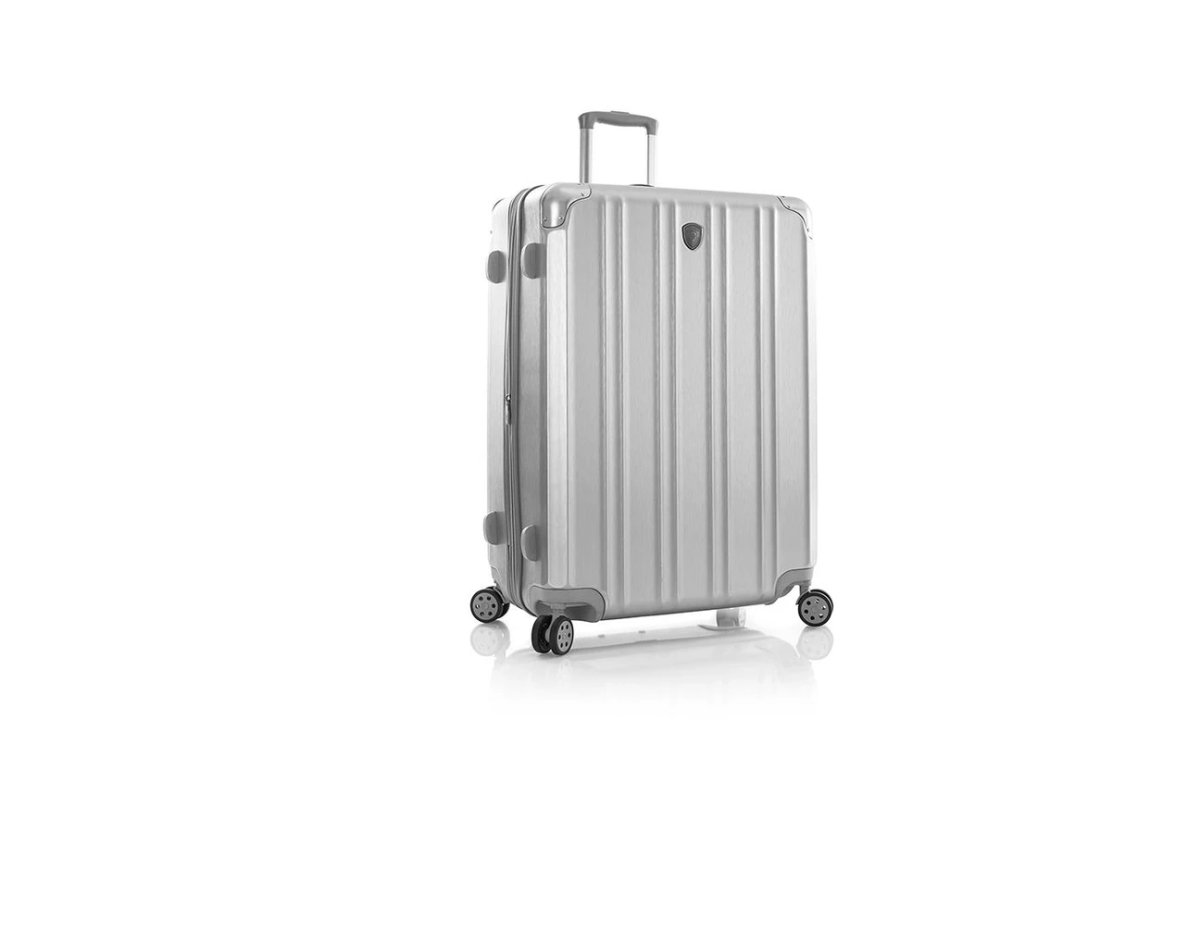 10145-0002-30 30 In. Duotrak Suitcase, Silver