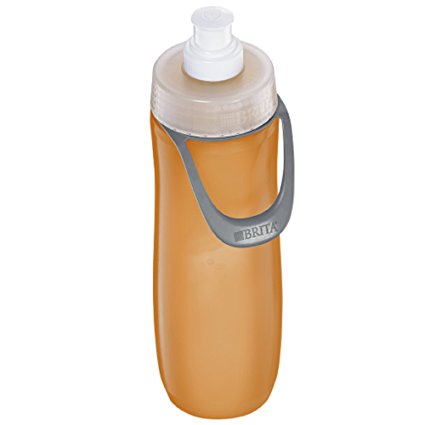 V34002or0 34 Oz Solar Orange Vacuum Insulated Bottle - Straw Lid