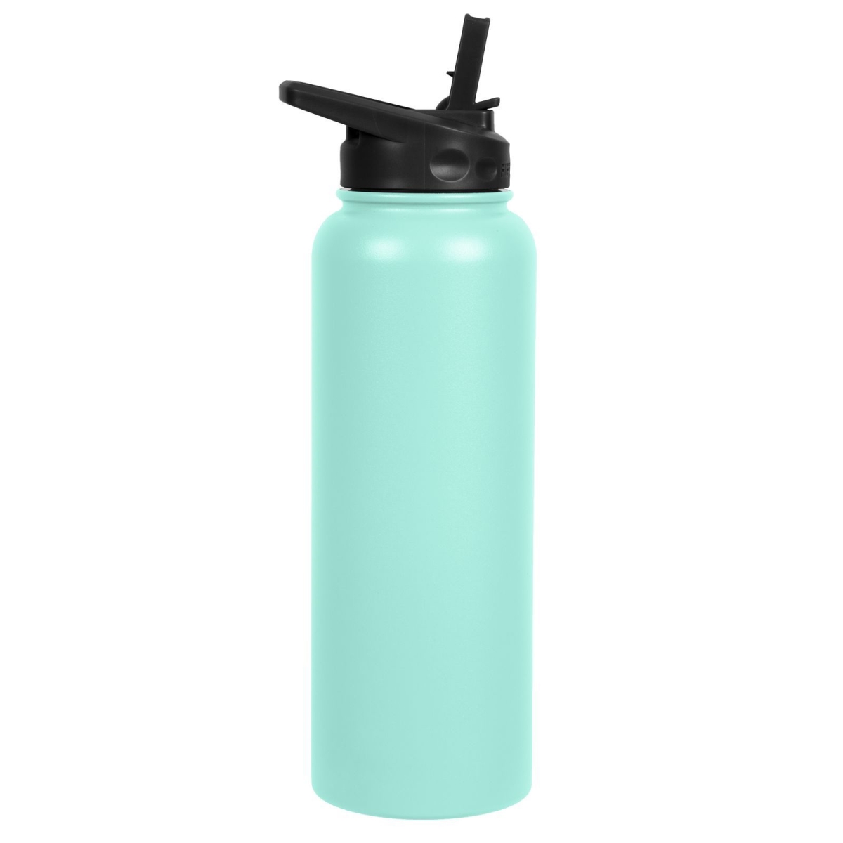 V40005mn0 40 Oz Double-wall Vacuum-insulated Bottles With Straw Cap, Cool Mint