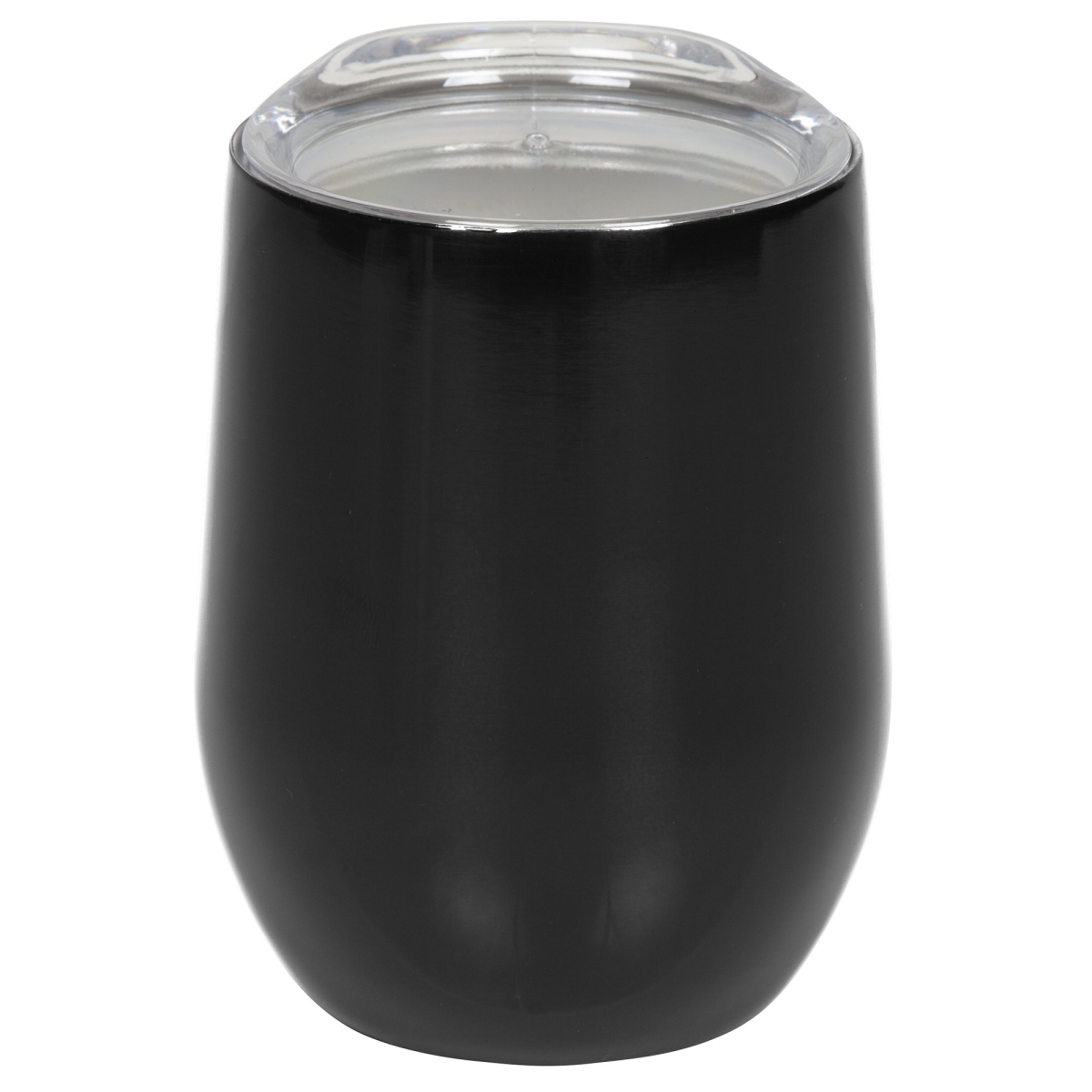 W10000004 350 Ml Double-wall Vacuum-insulated Wine Tumbler, Gloss Black