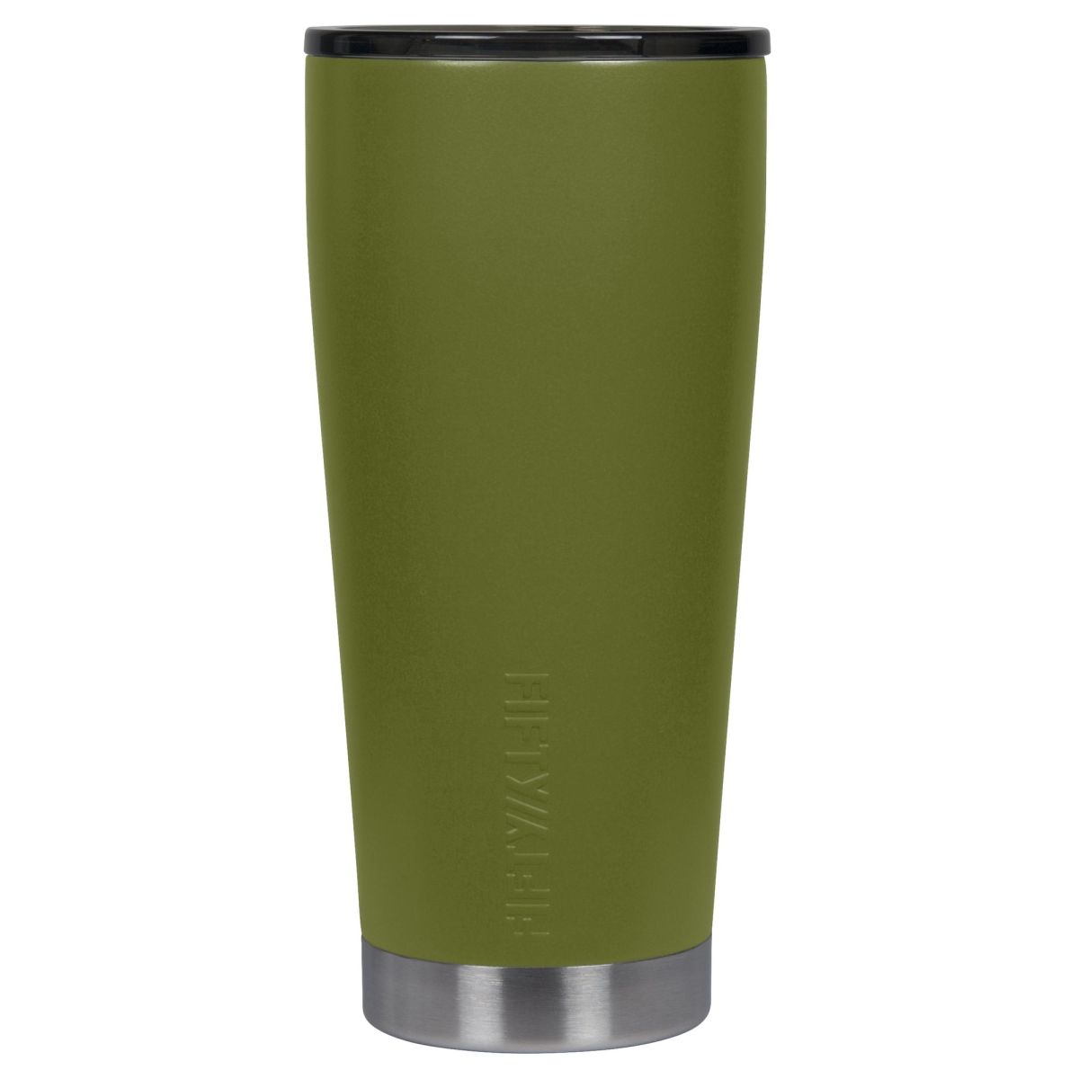 T20000007 20 Oz Vacuum-insulated Tumbler With Smoke Cap, Olive Green