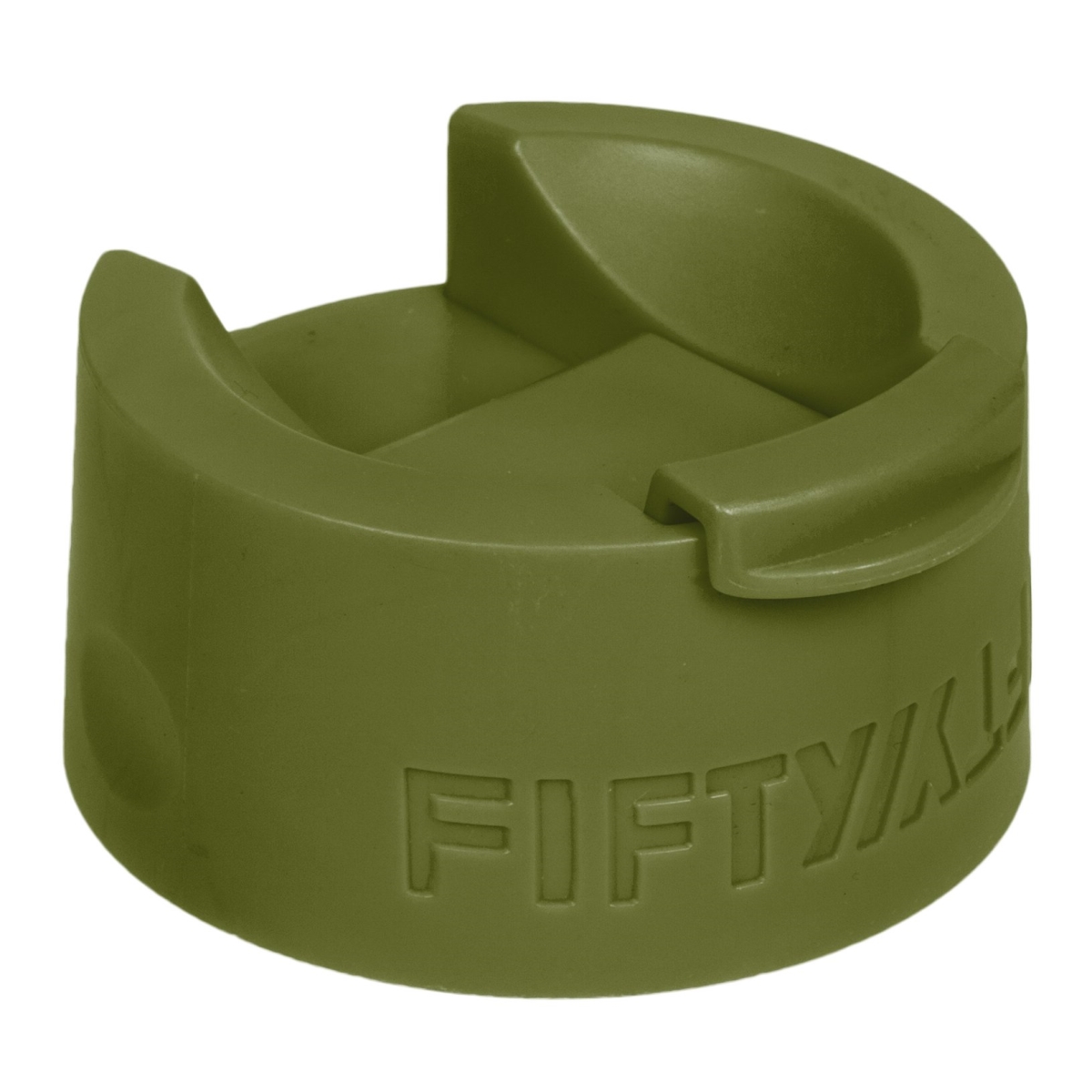 A68003ol0 Fifty & Fifty Wide-mouth Coffee Flip-top Cap, Olive Green