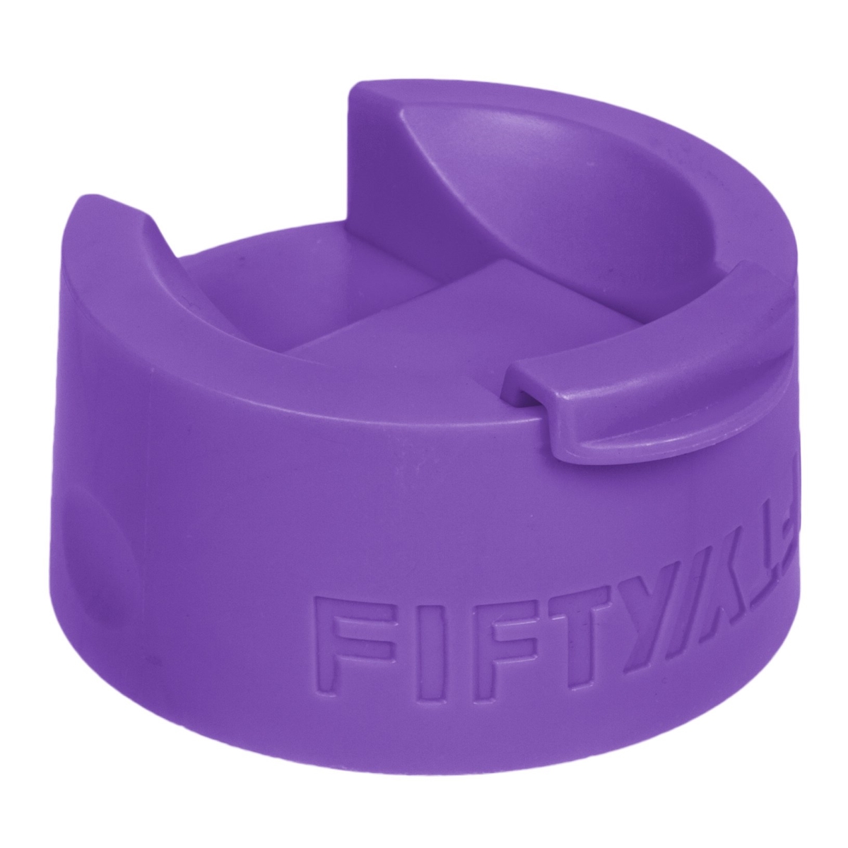 A68003pu0 Fifty & Fifty Wide-mouth Coffee Flip-top Cap, Royal Purple