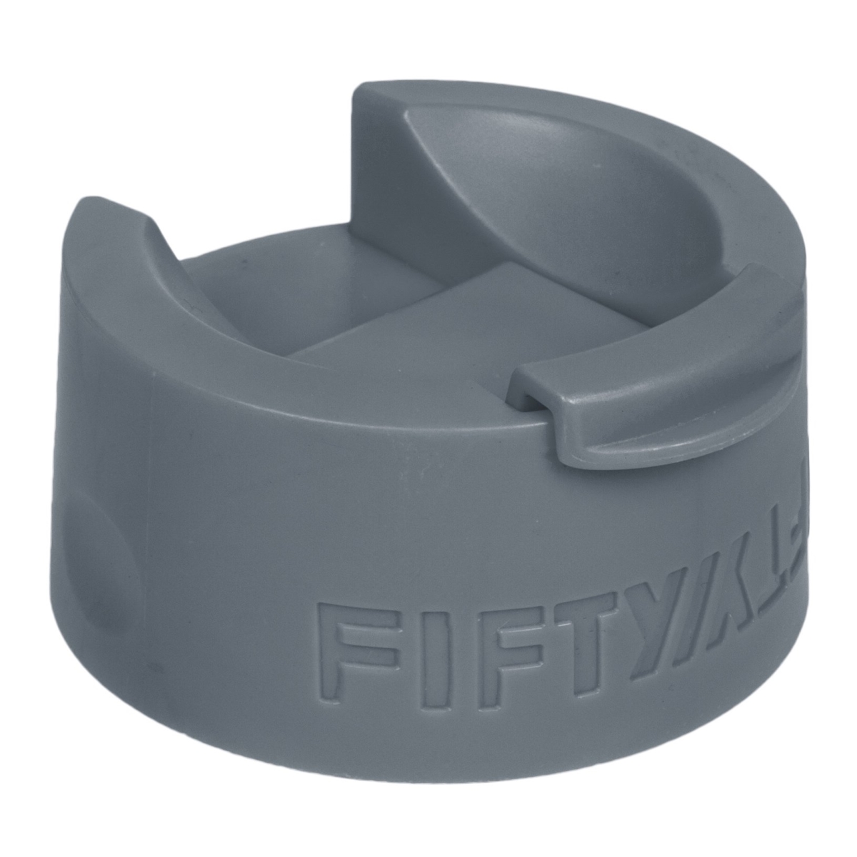 A68003sl0 Fifty & Fifty Wide-mouth Coffee Flip-top Cap, Slate Grey