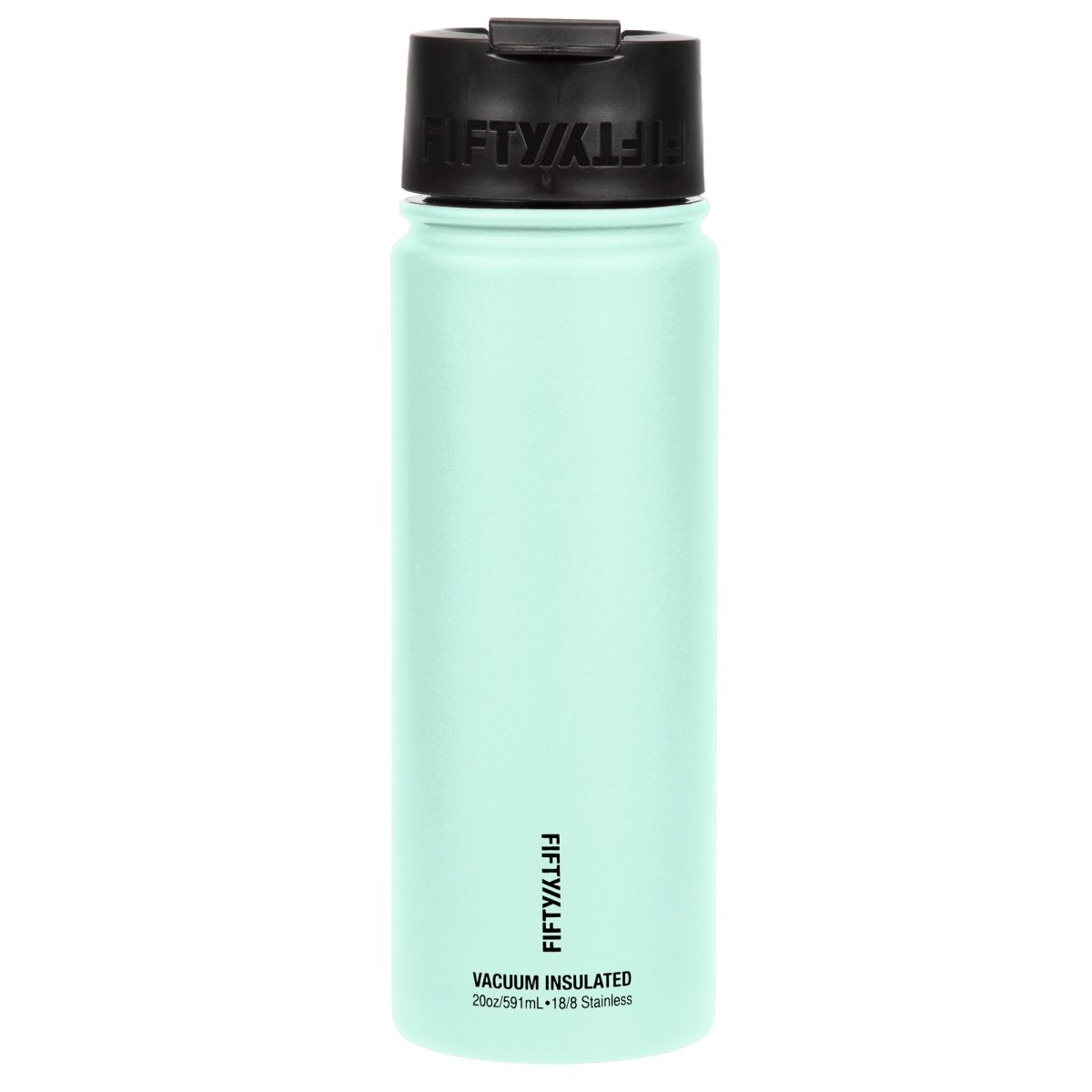 V20005mn0 20 Oz Double-wall Vacuum-insulated Bottles With Flip Cap, Cool Mint