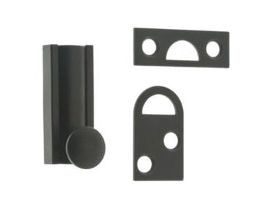 1.5 In. Solid Brass Surface Bolt, Oil-rubbed Bronze