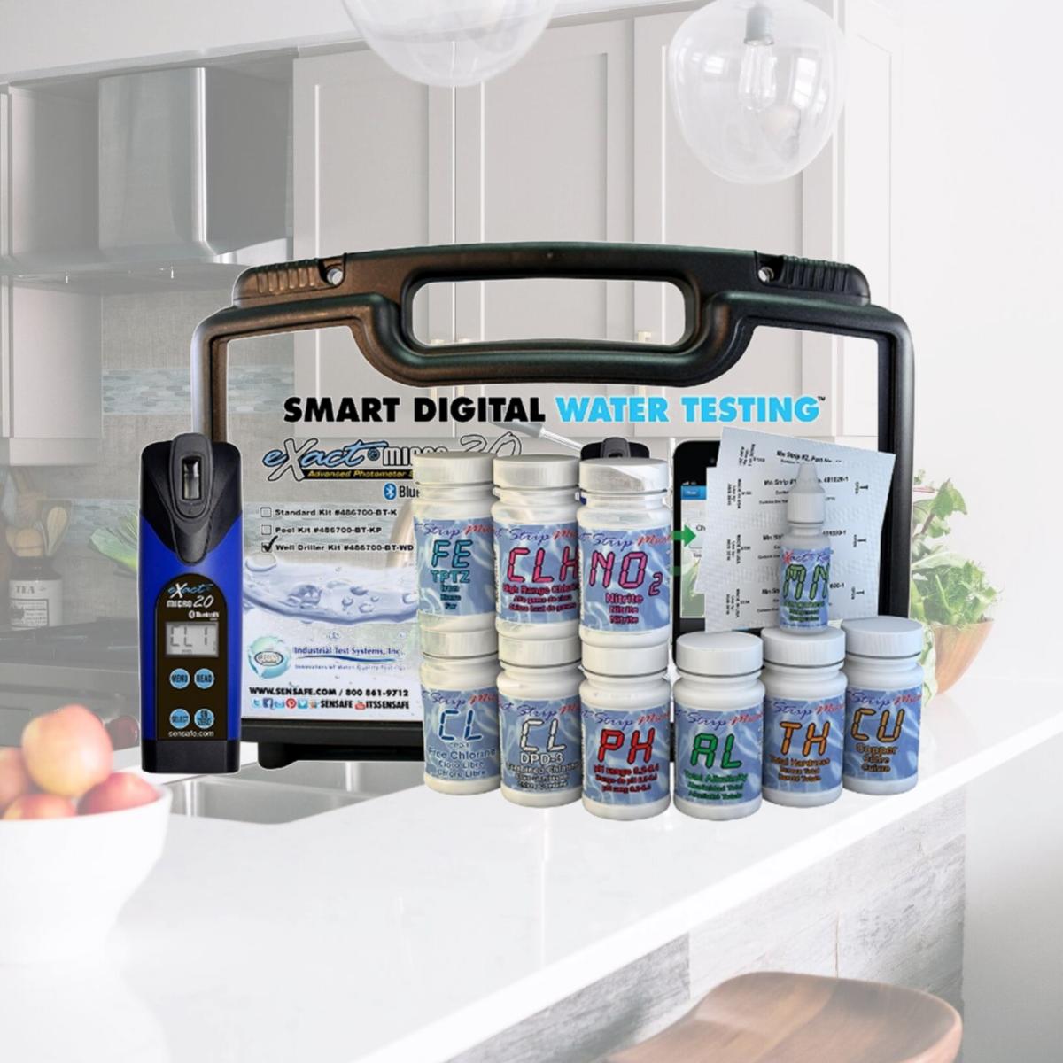 Picture of eXact 486700-BT-WD Micro 20 Photometer With Bluetooth Smart Well Driller Kit
