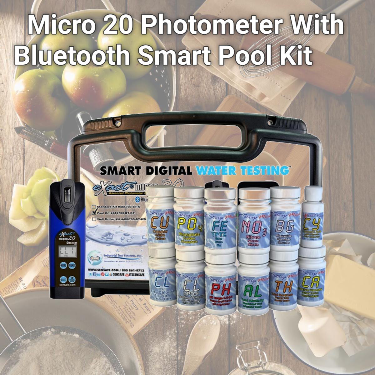 Picture of eXact 486700-BT-KP Micro 20 Photometer With Bluetooth Smart Pool Kit
