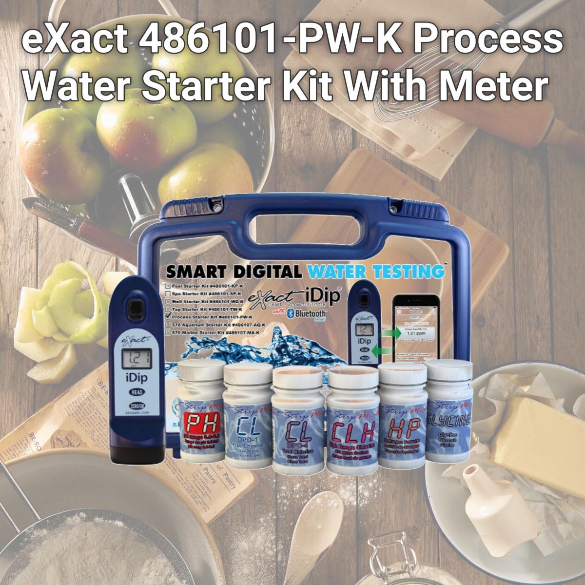 Picture of eXact 486101-PW-K Process Water Starter Kit With Meter