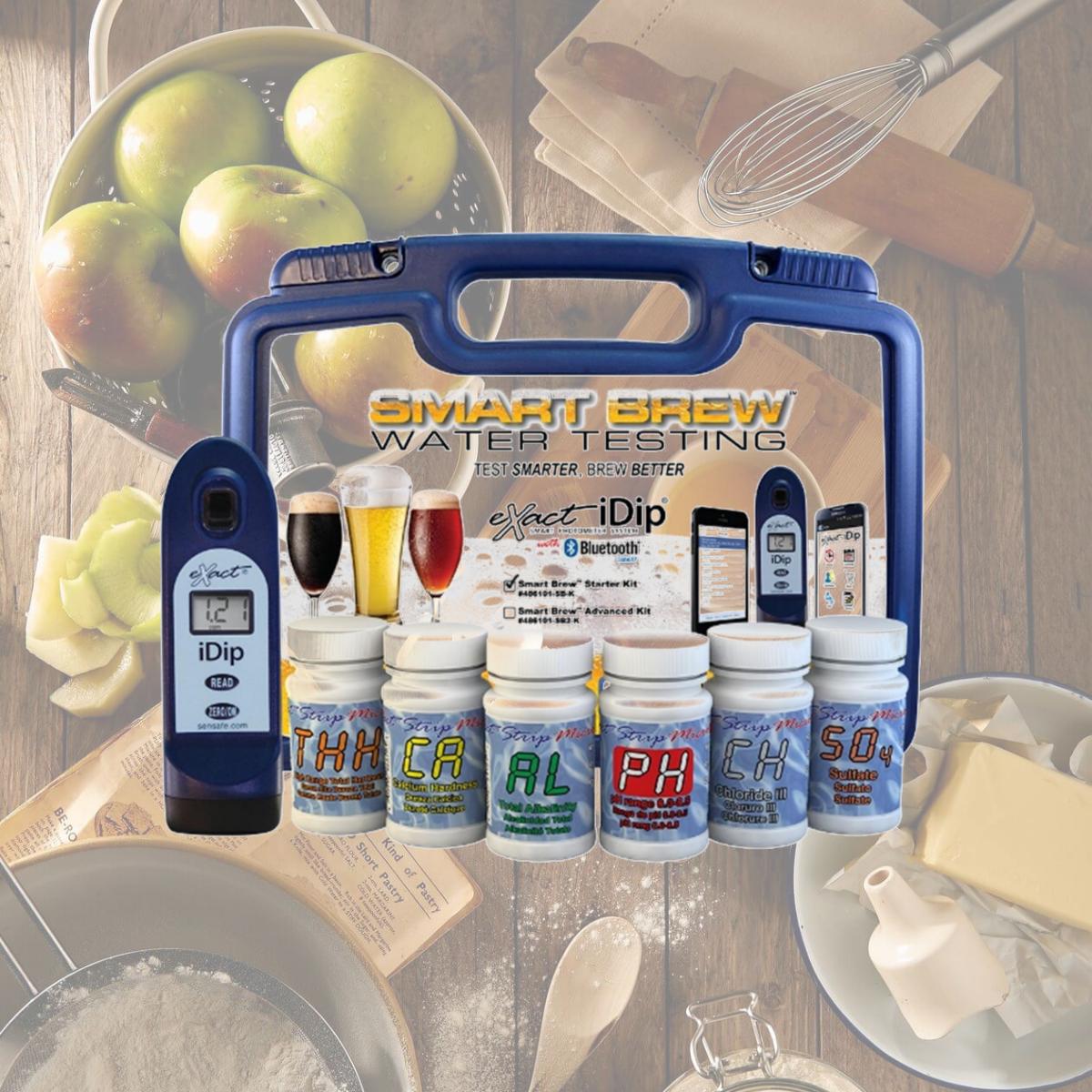 Picture of eXact 486101-SB-K Smart Brew Starter Kit With pH Strip With Meter