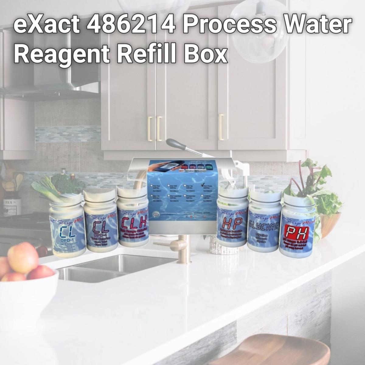 Picture of eXact 486214 Process Water Reagent Refill Box