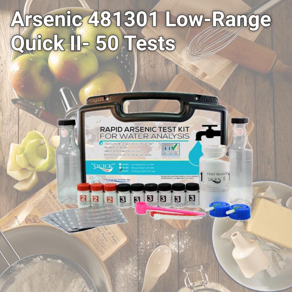 Picture of Arsenic 481301 Low-Range Quick II- 50 Tests