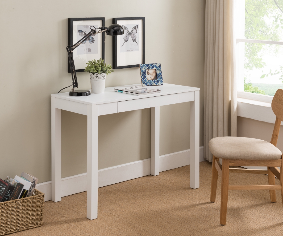 Ho341 Desk Wood - White