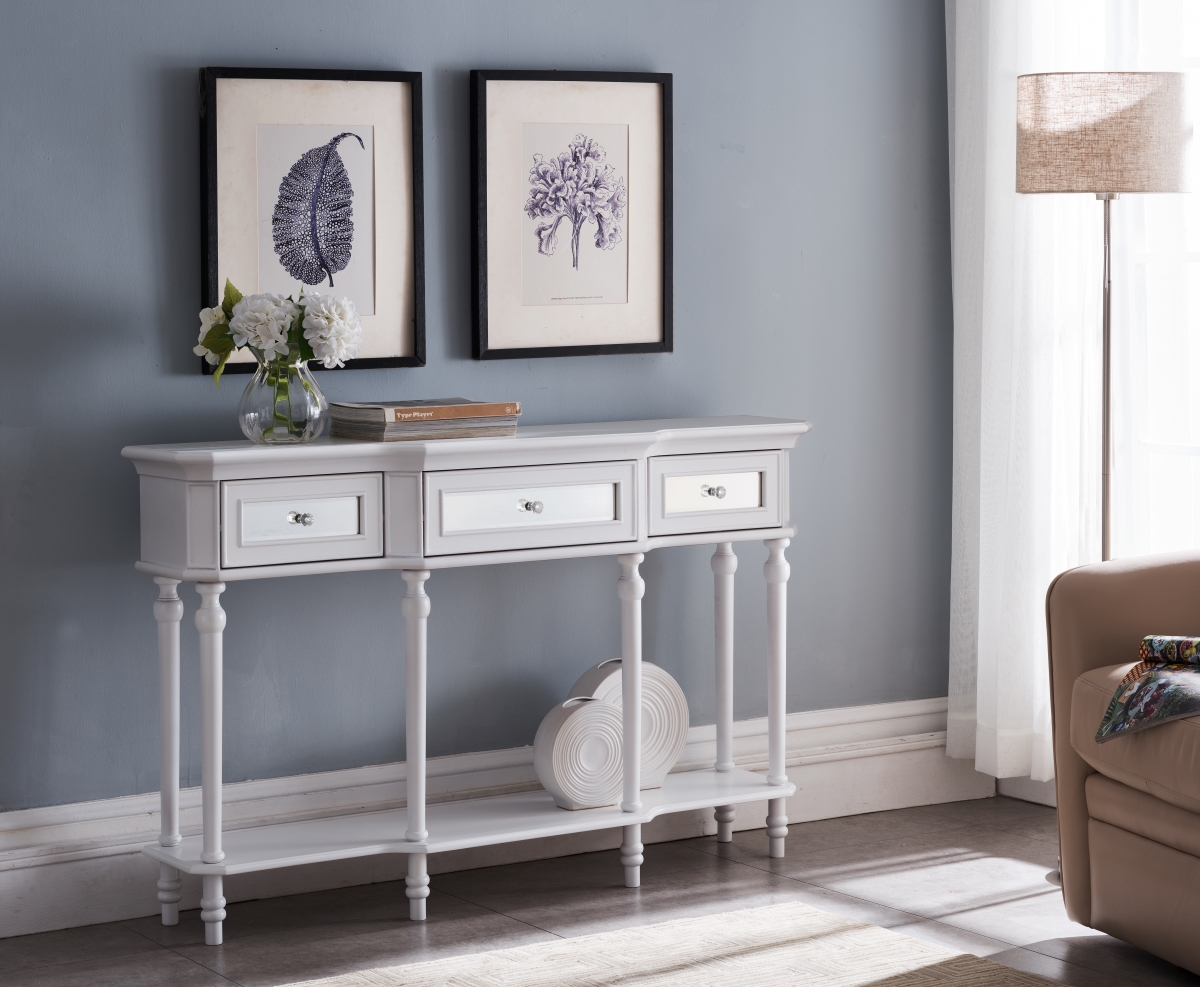C1208 Console Table - Wash Grey, 31 X 54 X 13 In.