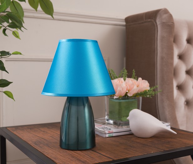 L1031-bl Table Lamp - Blue, 11.5 X 8 X 8 In.
