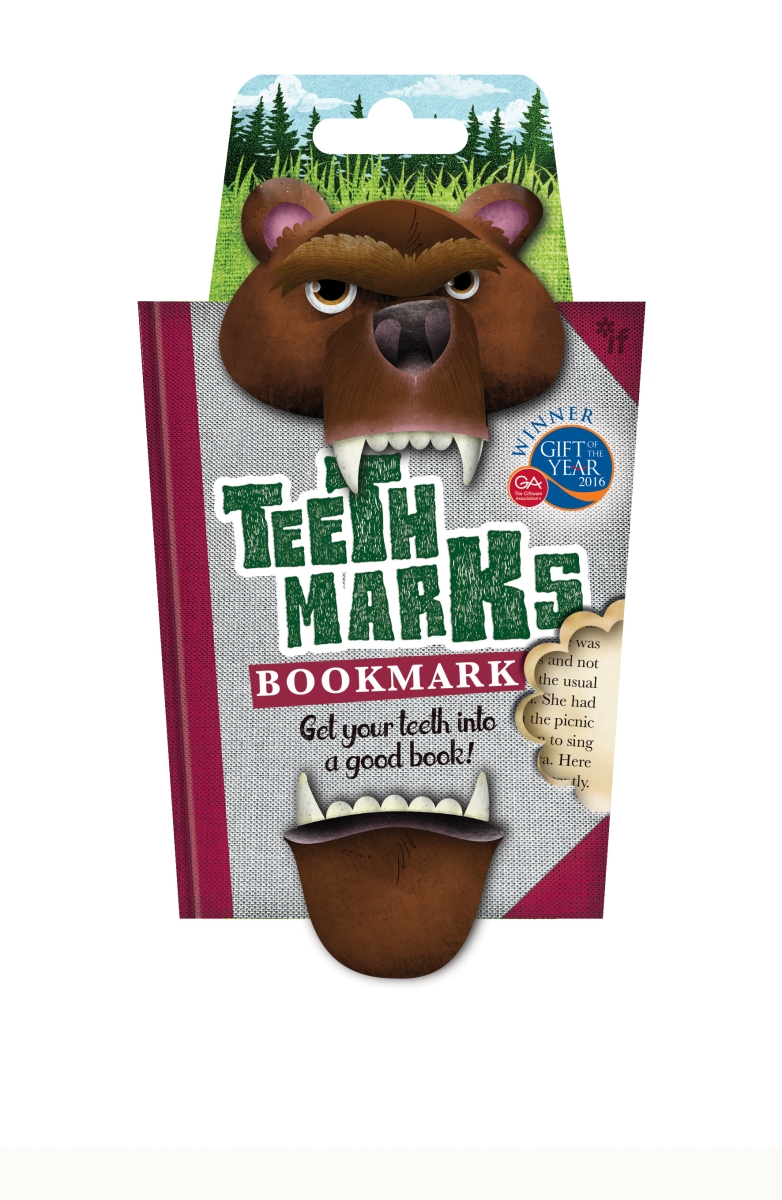 Teethmarks Bookmark, Bear