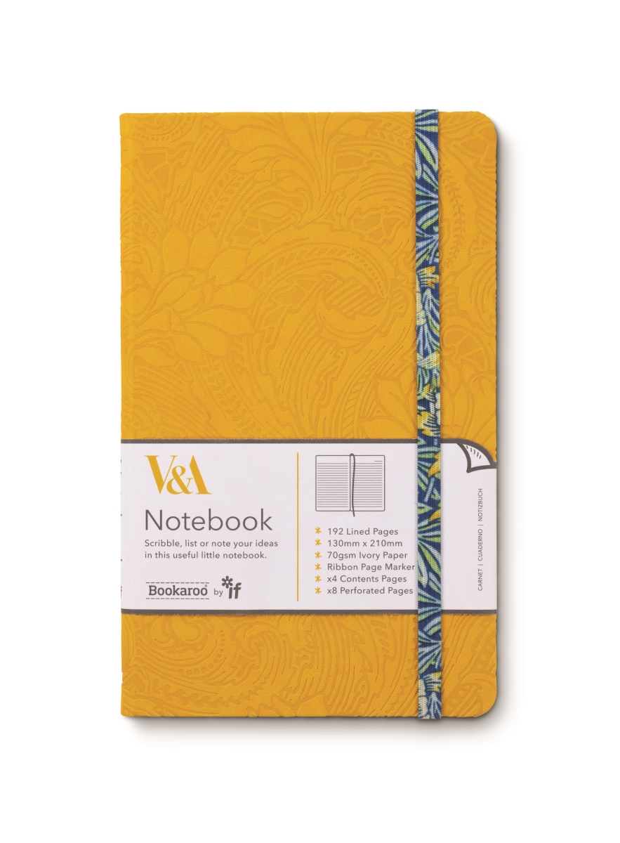 49501 V & A Bookaroo Morris Notebook, Tulip & Willow