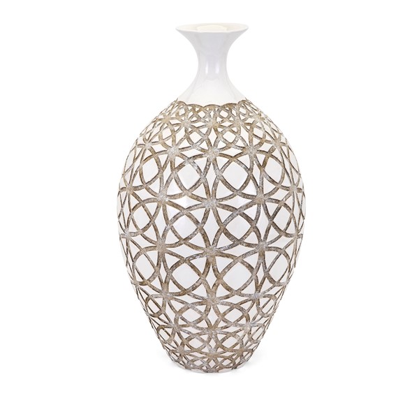 Imax Worldwide Home 95214 Kelsang Tall Earthenware Vase