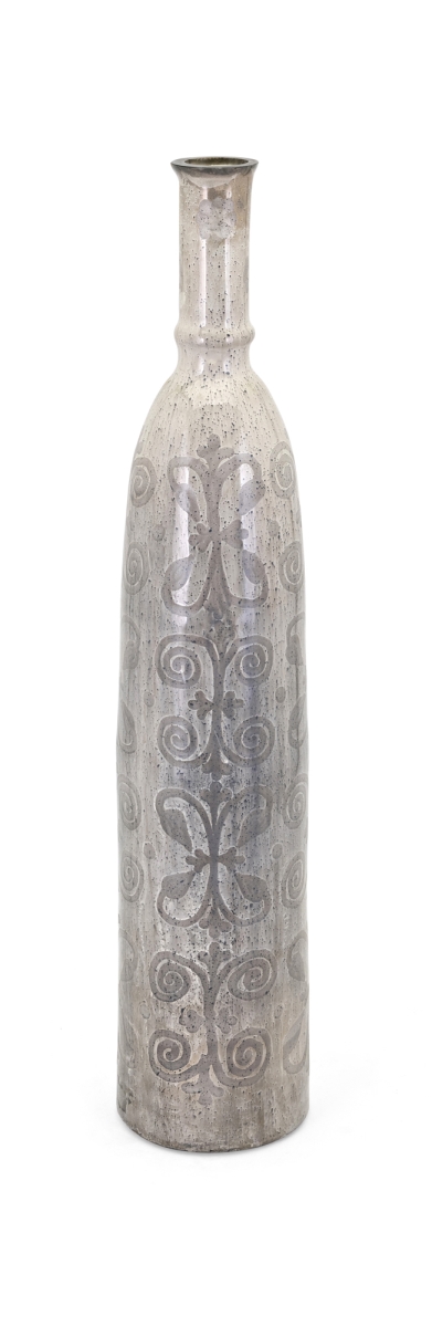 Imax 13888 Frost Oversized Vase, Beige - Medium