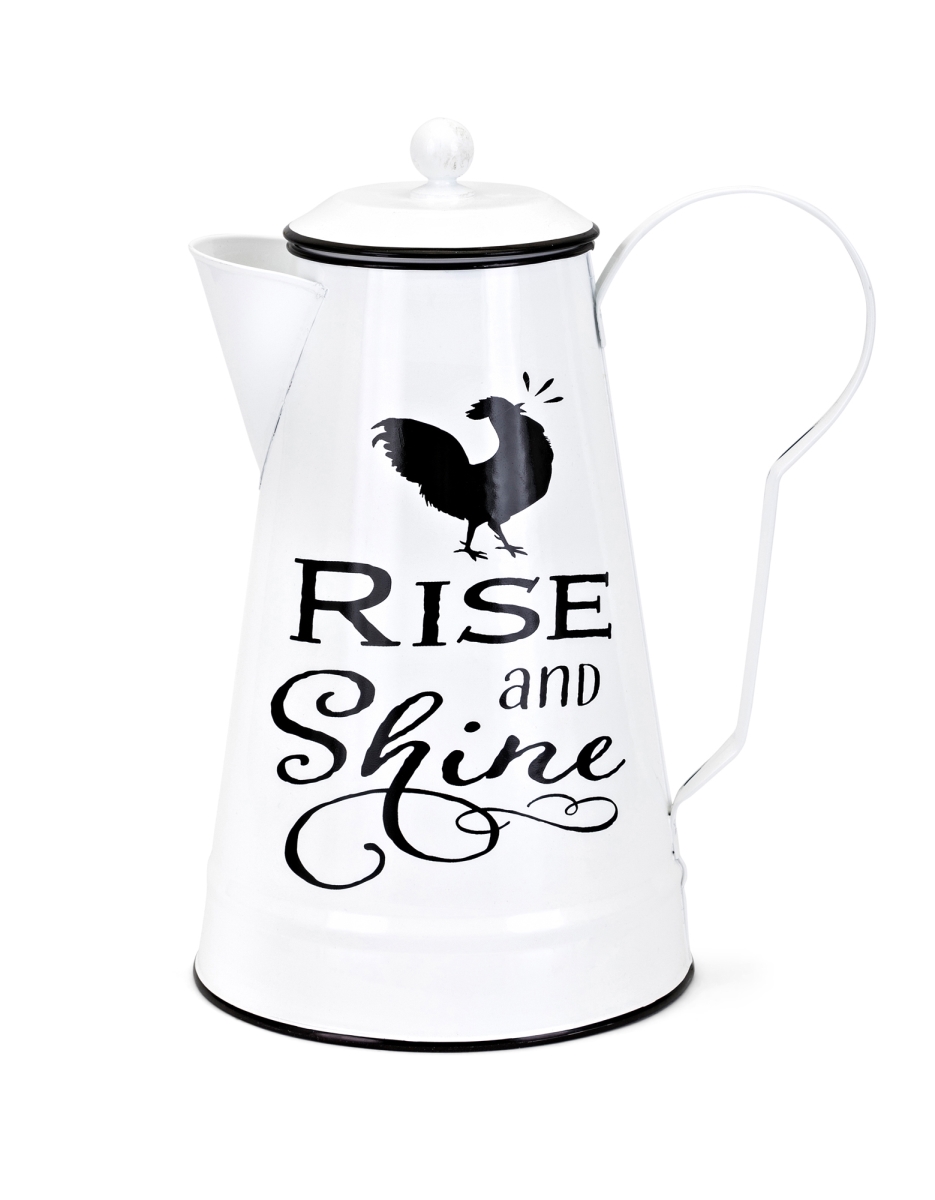 Imax 44259 Rise & Shine Pitcher, White