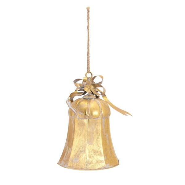 Imax 86900 Christmas Gold Bell, Large, Gold
