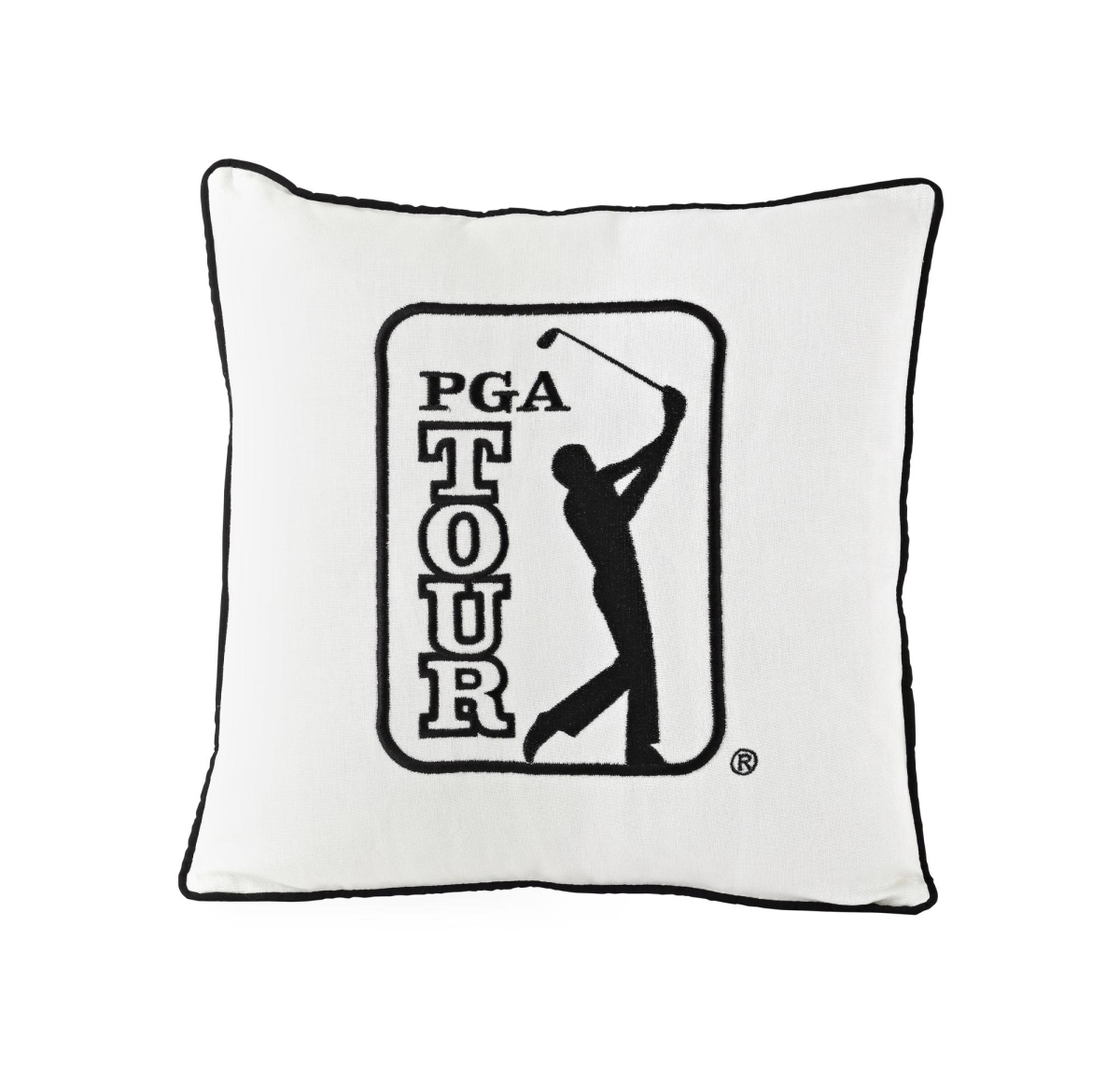 Imax 90577 16 X 16 In. Pga Tour Mulligan Logo Pillow