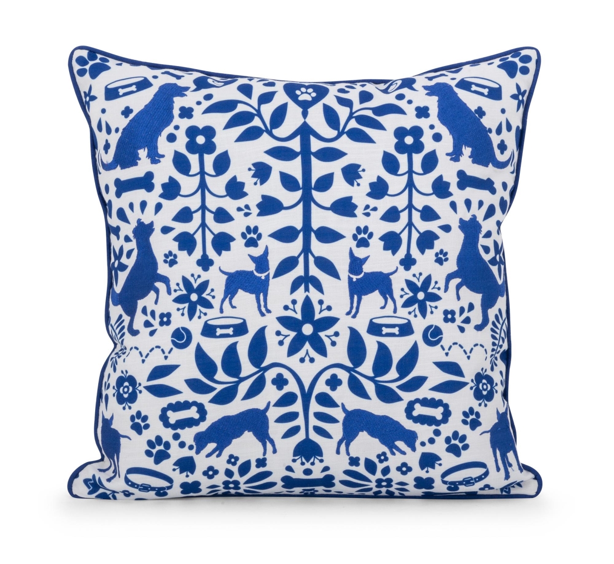 Imax 90587 18 X 18 In. Otomi Dog Pillow