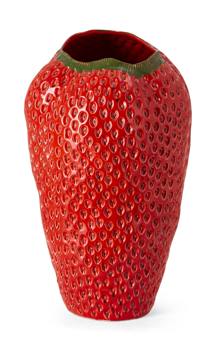 Imax 26600 Strawberry Tall Oversized Ceramic Vase