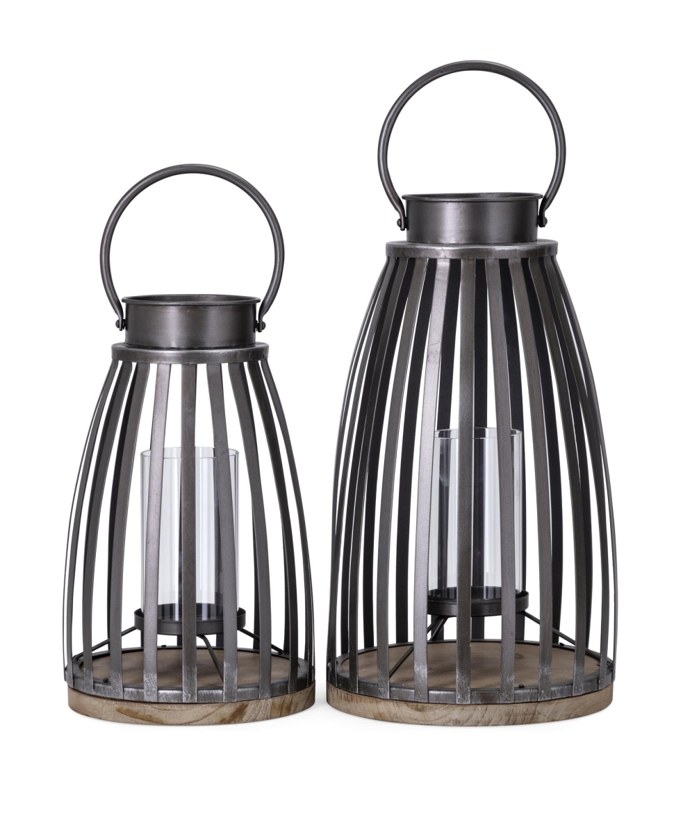Imax 28909-2 Colestock Lanterns - Set Of 2