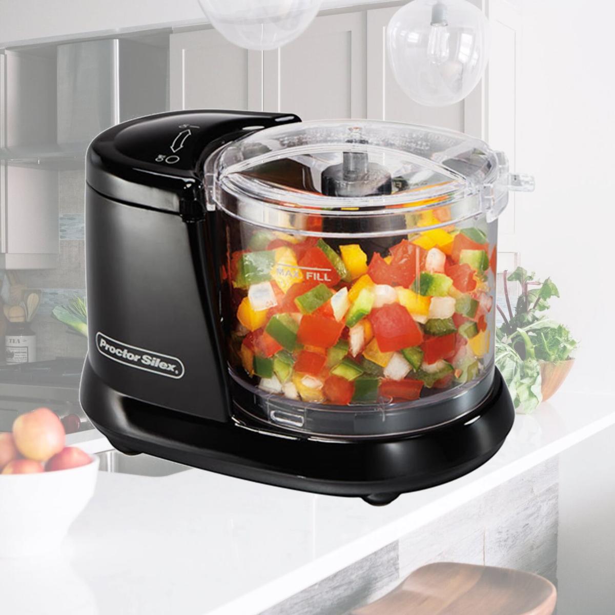 Picture of Hamilton Beach-Proctor Silex 72507 Food Chopper 1.5 Cup Black
