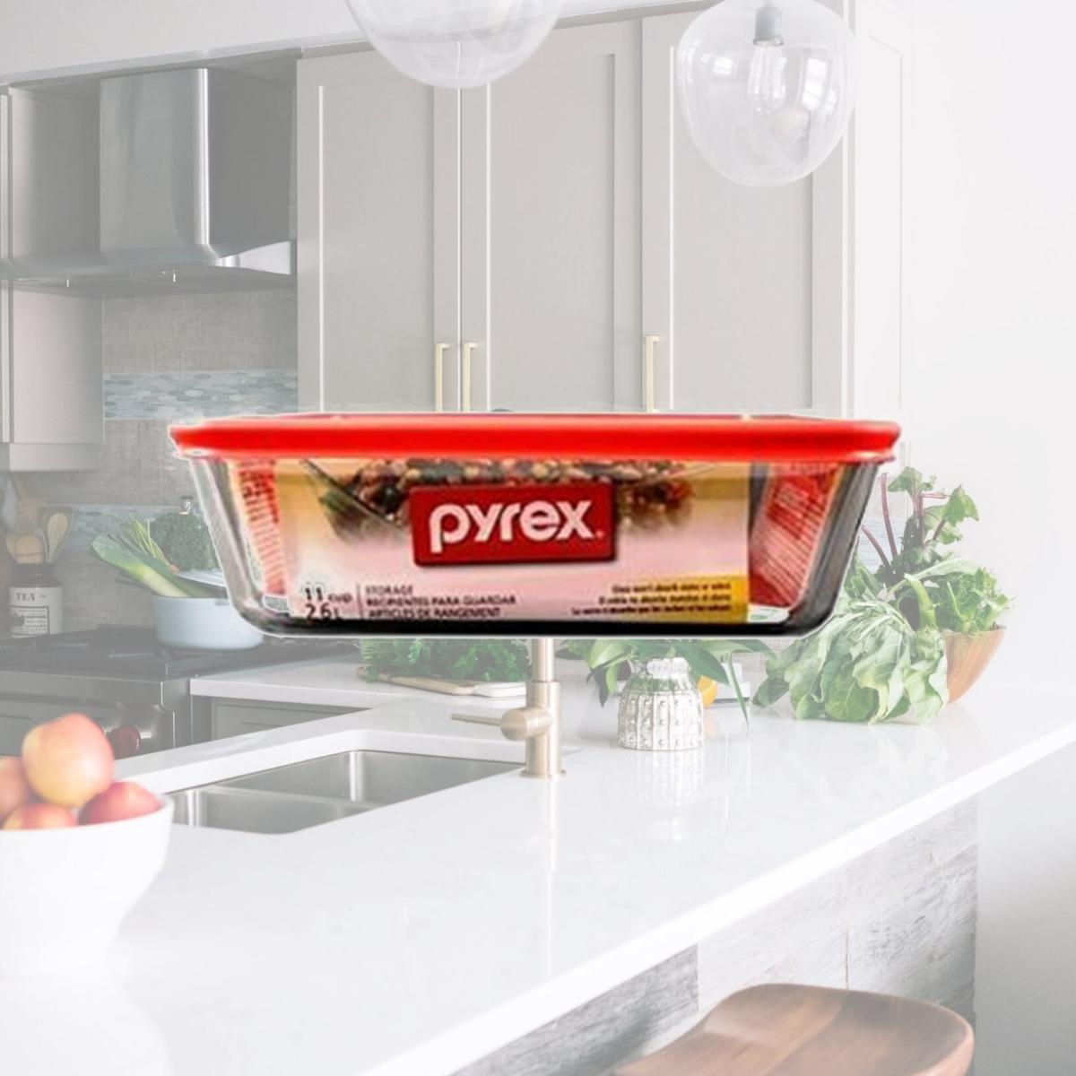 Picture of Dinnerware 1075451 Pyrex Storage 11 Cp Rectangle pack of 2