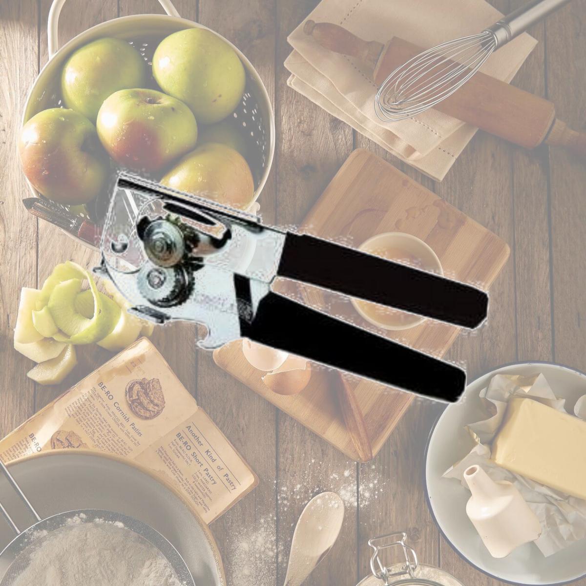 Picture of Lifetime Brands 407BK Portable Can Opener, Black