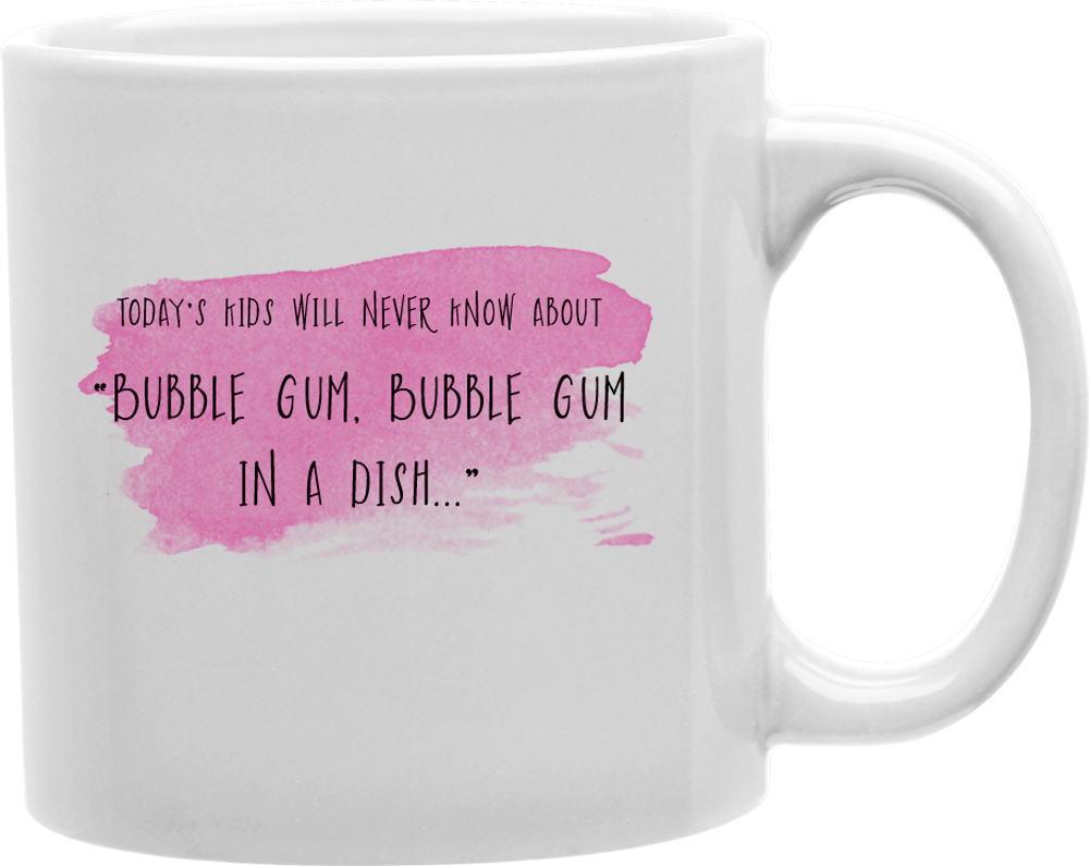 Cmg11-igc-bubblegum Bubblegum - Todays Kids Will Never Know About Bubble Gum. Bubble Gum In A Dish Mug