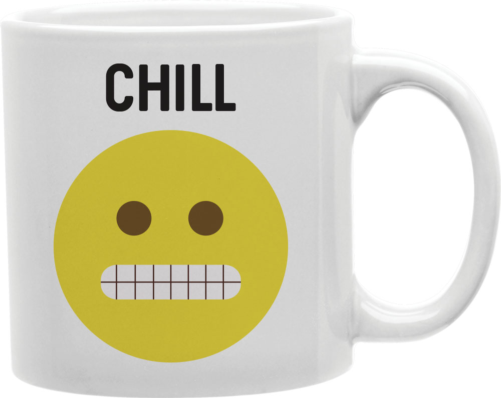 Cmg11-igc-chill2 Chill2 - Chill Worded Emoji Mug