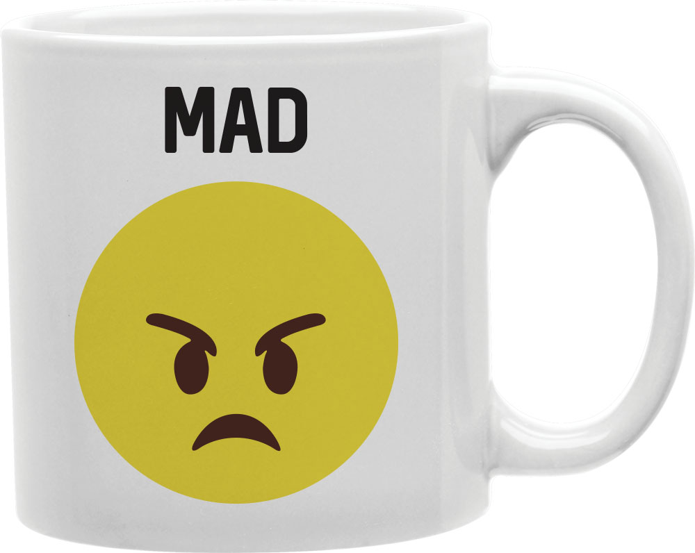Cmg11-igc-mad Mad - Mad Worded Emoji Mug