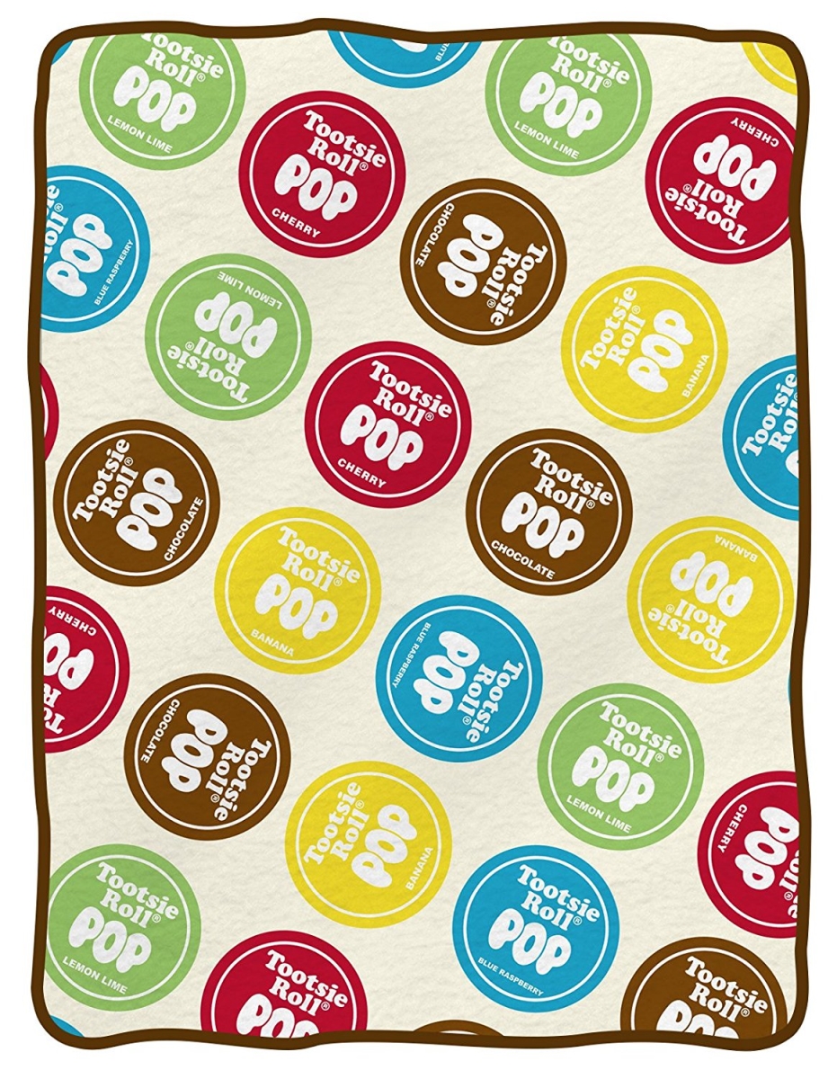 Cfb-tr-tpdots Tootsie Roll Top Dots Blanket