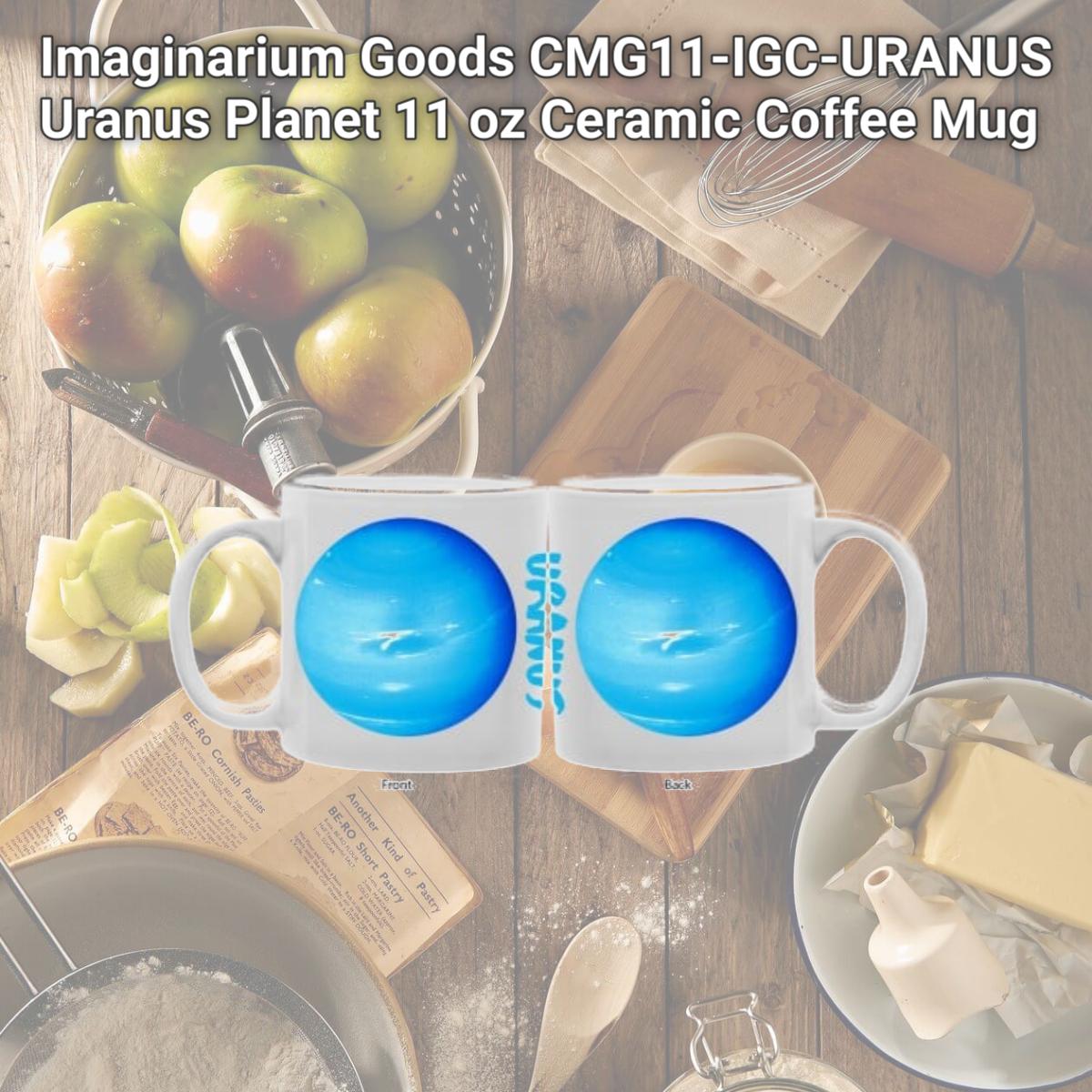 Picture of Imaginarium Goods CMG11-IGC-URANUS Uranus Planet 11 oz Ceramic Coffee Mug