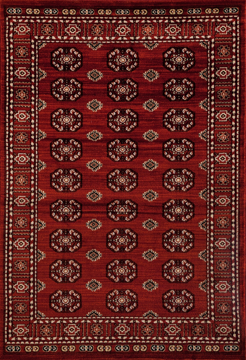 20998 2 X 3 Ft. Arbor Collection Anatolia Woven Area Rug, Red