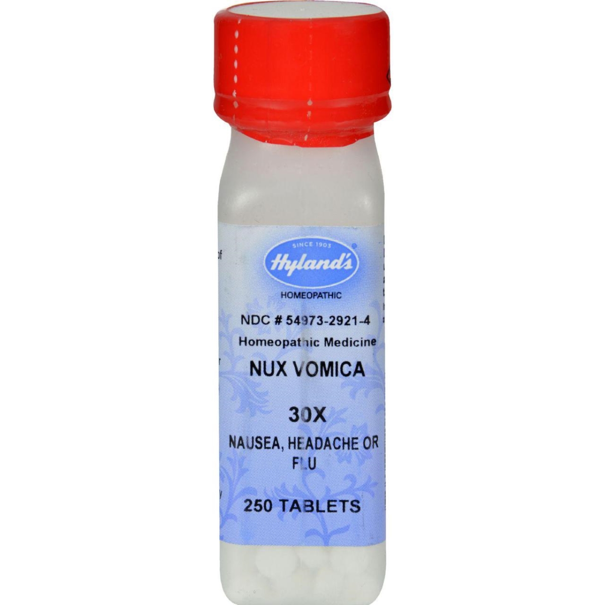 Hg0130468 Nux Vomica 30x, 250 Tablets