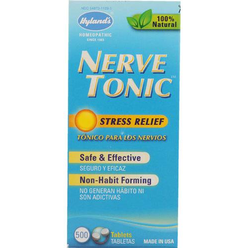 Hg0131680 Homeopathic Nerve Tonic Tablets, 500 Tablets