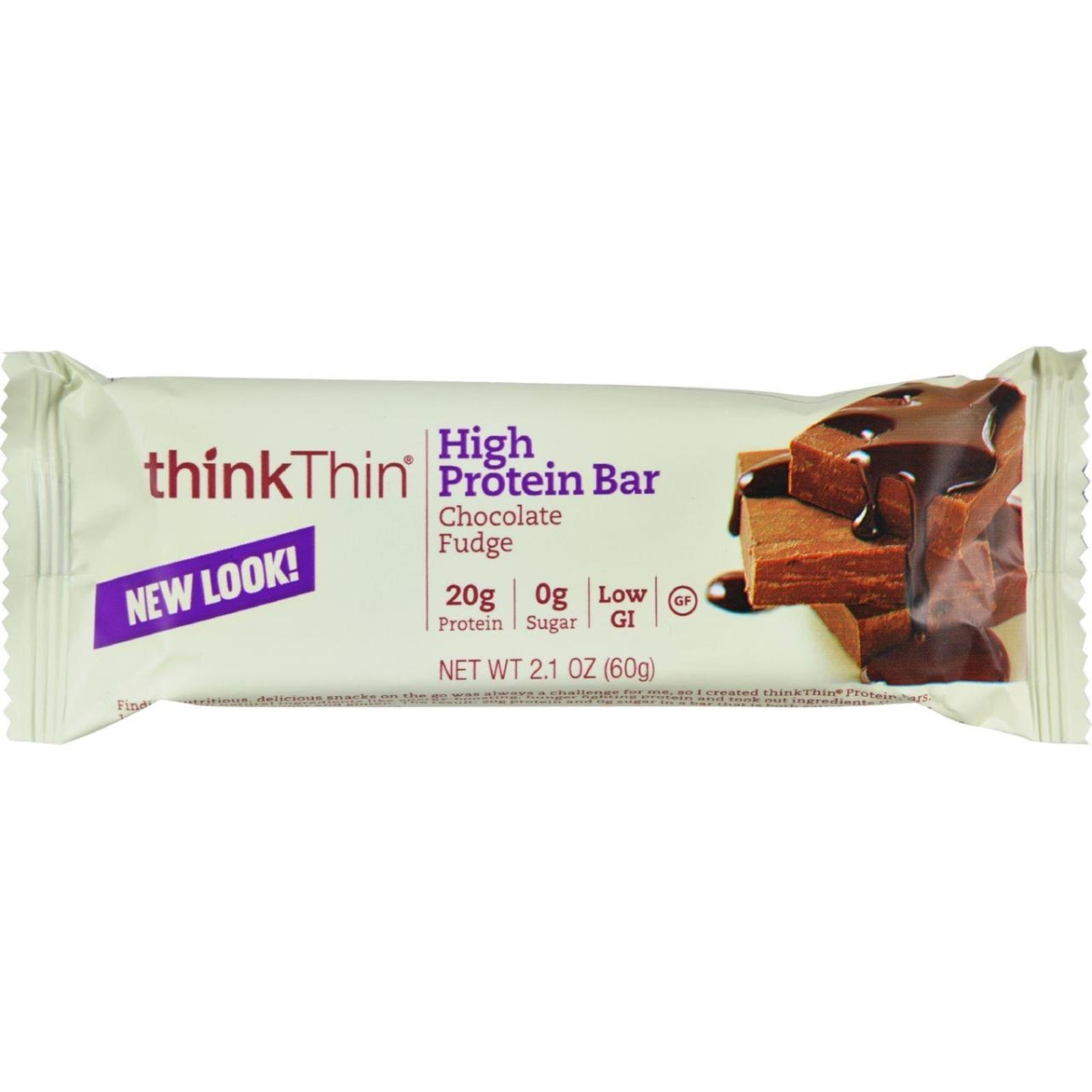 Hg0134213 2.1 Oz Thin Bar, Chocolate Fudge - Case Of 10
