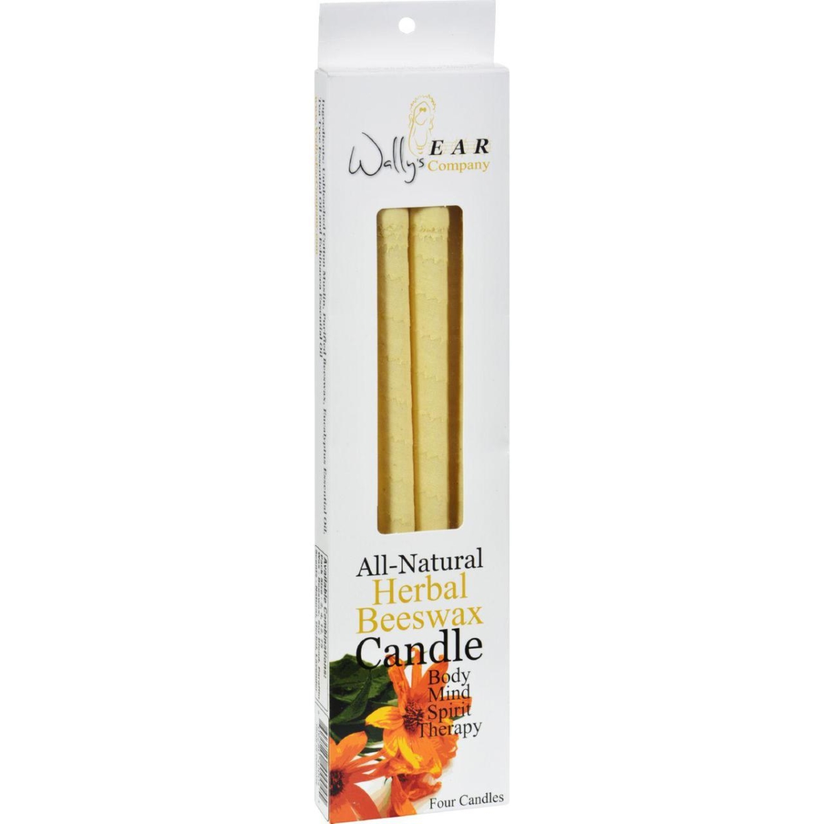 Hg0115964 Ear Candles Herbal Beeswax - 4 Candles