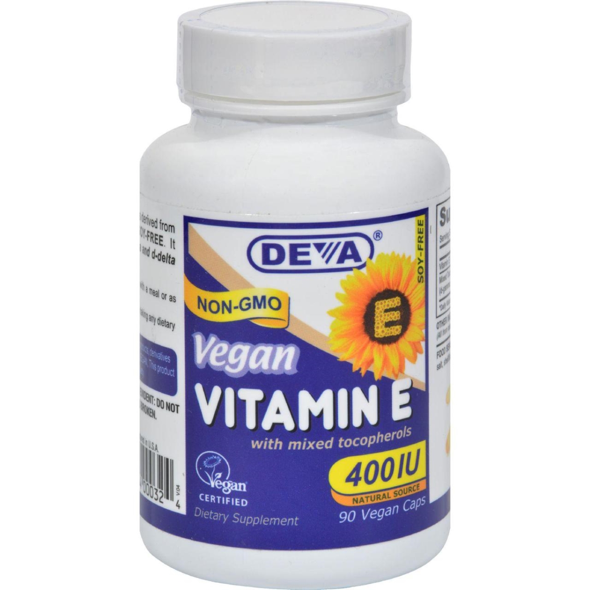 Hg0151605 Vitamin E With Mixed Tocopherols- 400 Iu, 90 Vegan Capsules