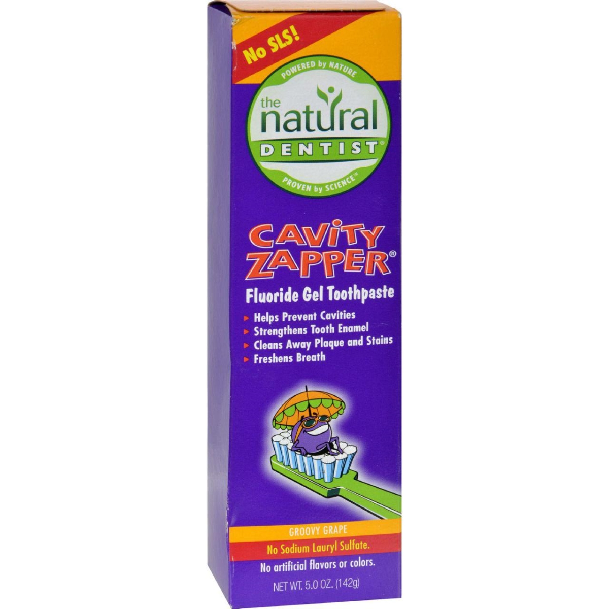 Hg0178780 5 Oz Kids Cavity Zapper Toothpaste Buster Groovy Grape