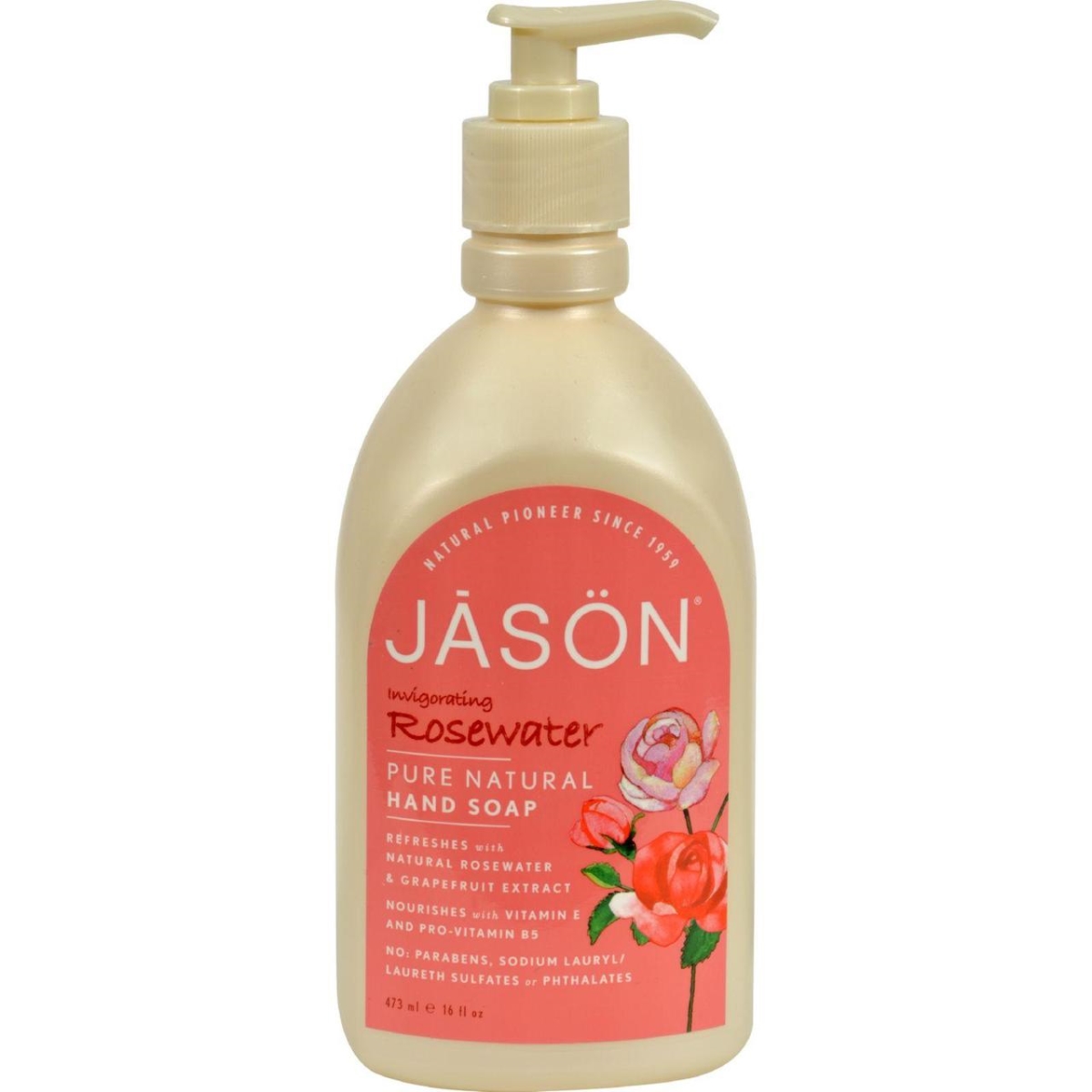 Products Hg0224782 16 Fl Oz Pure Natural Hand Soap Invigorating Rosewater