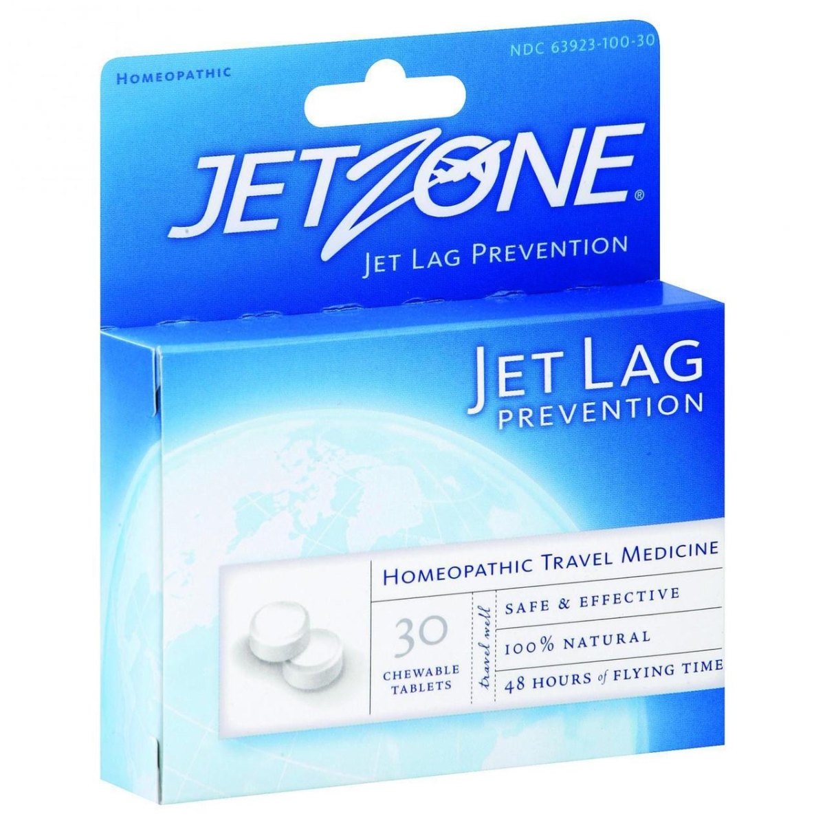 Hg0374082 Jet Lag Prevention Homeopathic Travel Medicine, 30 Tablets - Case Of 6